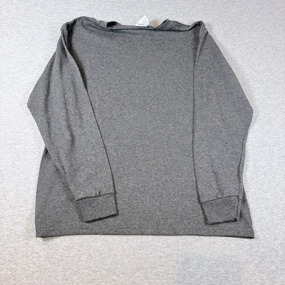 Breckenridge Colorado Long Sleeve Shirt Youth Medium Gray Graphic Tee - Picture 6 of 6